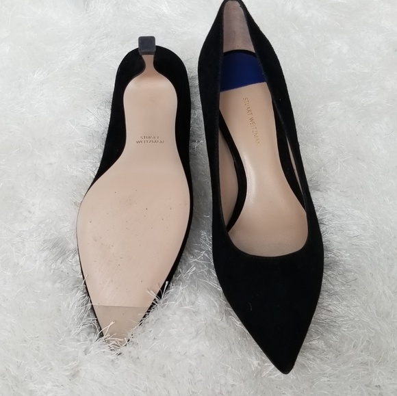 NEW SIZES! Stuart Weitsman Kitten Heels NEW - Picture 4 of 4